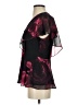 Ted Baker London 100% Polyester Black Short Sleeve Blouse Size 2 (0) - photo 5