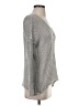 Helmut Lang Silver Long Sleeve Top Size S - photo 4