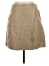 Max Studio 100% Polyurethane Solid Tan Faux Leather Skirt Size S - photo 1