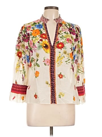 Alice + Olivia 3/4 Sleeve Blouse (view 1)