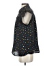 XXI 100% Polyester Stars Black Sleeveless Blouse Size 1 - photo 5