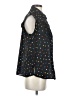 XXI 100% Polyester Stars Black Sleeveless Blouse Size 1 - photo 4