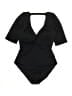 SPANX Solid Black One Piece Swimsuit Size L - photo 1