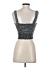 Zara Silver Sleeveless Top Size S - photo 2