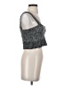 Zara Silver Sleeveless Top Size S - photo 4