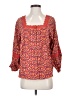 Toad & Co Orange 3/4 Sleeve Blouse Size S - photo 1