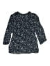 Boden Stars Blue 3/4 Sleeve Blouse Size 4 - photo 2