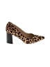 Marc Fisher Animal Print Brown Heels Size 10 - photo 1