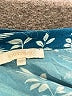 Olivaceous 100% Rayon Tropical Blue 3/4 Sleeve Blouse Size S - photo 7