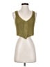 Isalis 100% Nylon Green Sleeveless Top Size S - photo 1