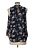 Daniel Rainn 100% Polyester Blue Sleeveless Blouse Size L - photo 2