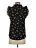 Kate Spade New York 100% Polyester Black Sleeveless Blouse Size XXS - photo 2