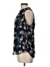 Daniel Rainn 100% Polyester Blue Sleeveless Blouse Size L - photo 5