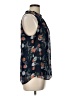 Daniel Rainn 100% Polyester Blue Sleeveless Blouse Size L - photo 4