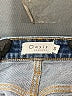 oasis Stars Blue Denim Shorts Size S - photo 3