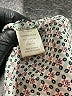Max Studio 100% Polyester Houndstooth Tan Short Sleeve Blouse Size L - photo 8