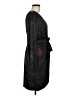 Allison Joy 100% Polyester Camo Black Casual Dress Size M - photo 4