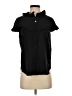Sandro 100% Polyester Black Short Sleeve Blouse Size Sm (1) - photo 1