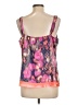 T Tahari Pink Sleeveless Blouse Size L - photo 2