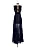BCBGMAXAZRIA 100% Polyester Blue Cocktail Dress Size 0 - photo 1