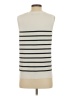 Mirol 100% Viscose Ivory Sweater Vest Size S - photo 2