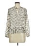 Rebecca Taylor Polka Dots Ivory Blouse Size M - photo 1
