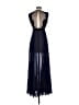 BCBGMAXAZRIA 100% Polyester Blue Cocktail Dress Size 0 - photo 2