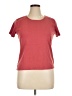 Sigrid Olsen Red Short Sleeve T-Shirt Size XL - photo 1