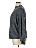 POPSUGAR 100% Polyester Tweed Gray Turtleneck Sweater Size XL - photo 5
