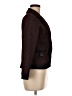 Anni Kuan Tweed Burgundy Blazer Size 6 - photo 4