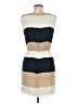 Zara Basic Color Block Tan Casual Dress Size M - photo 2