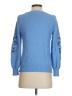 Ann Taylor LOFT 100% Cotton Blue Pullover Sweater Size S (petite) - photo 2