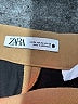 Zara Solid Yellow Khaki Shorts Size XL - photo 3