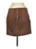Blank NYC 100% Leather Brown Leather Skirt Size 29 waist - photo 2