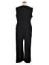 Eileen Fisher Solid Black Jumpsuit Size XL - photo 2