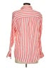 Universal Thread 100% Cotton Stripes Pink Long Sleeve Blouse Size M (estimated) - photo 2