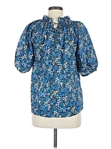 Liberty Art Fabrics for J.Crew 3/4 Sleeve Blouse (view 2)