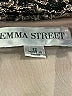 Emma Street Silver Long Sleeve Top Size 12 - photo 4