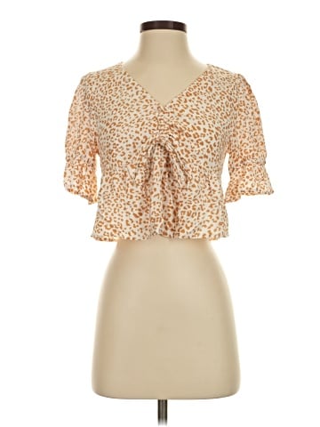 Urban Romantics Short Sleeve Blouse (view 1)