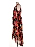 Julia Jordan 100% Polyester Print Red Cocktail Dress Size 1X - photo 5