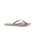 Beach By Matisse Gray Flip Flops Size 7 - photo 1