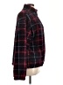 dip 100% Polyester Plaid Burgundy Fleece Size L - photo 4