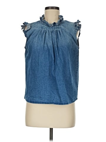 Tribal Jeans Sleeveless Blouse (view 1)