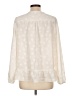 Ann Taylor LOFT Ivory Long Sleeve Blouse Size L - photo 2