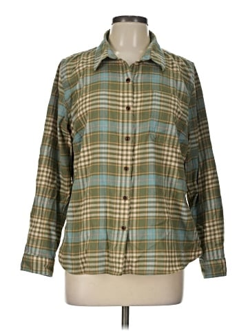 L.L.Bean Long Sleeve Button-Down Shirt (view 1)