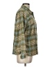 L.L.Bean Plaid Green Long Sleeve Button-Down Shirt Size L - photo 4
