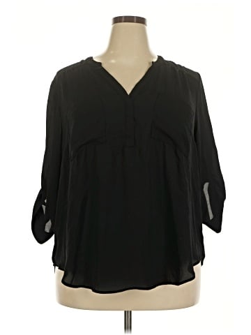 Torrid 3/4 Sleeve Blouse (view 1)