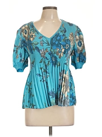 Current Air Short Sleeve Blouse (view 1)