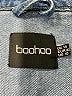 Boohoo Blue Denim Jacket Size 10 - photo 6