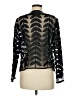 Colleen Lopez Black Long Sleeve Blouse Size M - photo 2